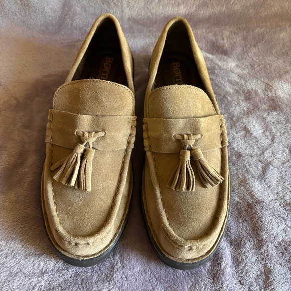 Born Capri Tassel Platform Loafer Women size 9M - Picture 6 of 14